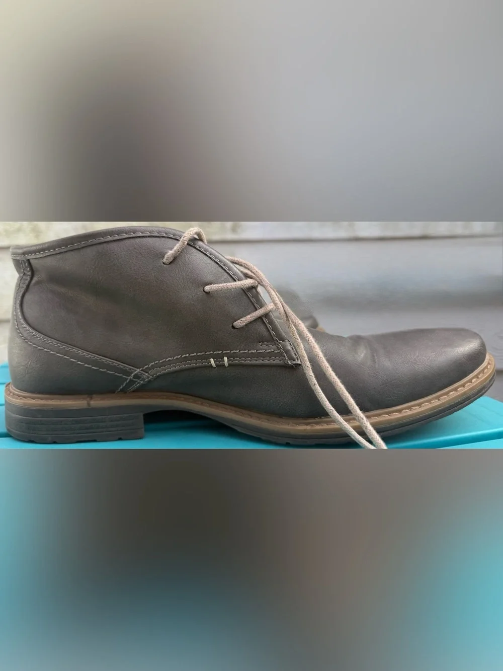 Varese Gobi II Gray Chukka Boots Men’s Size 12 Casual Lace Up